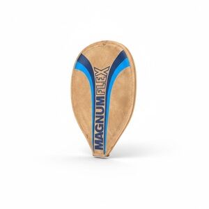 EKTELON Magnum Flex Paddle RACQUETBAll Racquet Cover in Tan Blue sporty decor